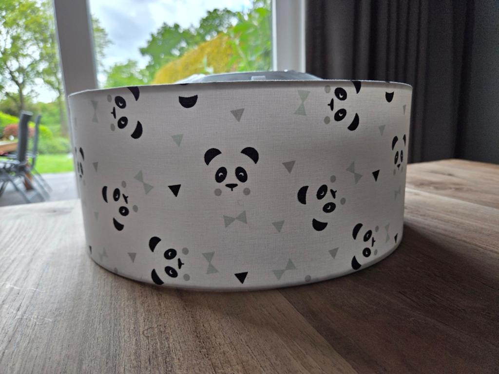 Lampenkap panda, Ophalen of Verzenden, Zo goed als nieuw, Rond