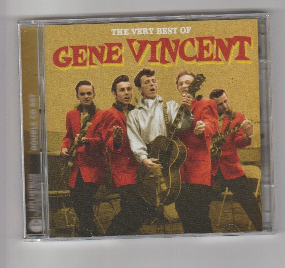 The very best of Gene Vincent - 2 cd - 40 tracks, Ophalen of Verzenden, Zo goed als nieuw