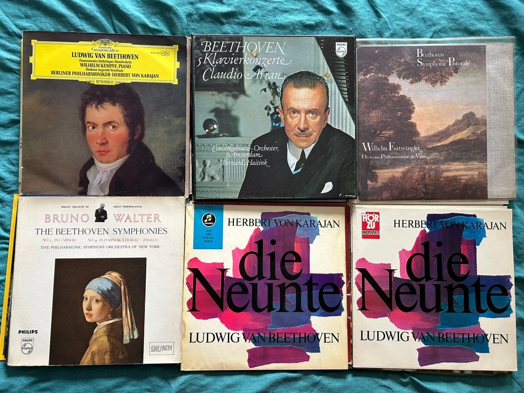 40 LP's Ludwig van Beethoven (ook per stuk te koop), LP, Gebruikt, Ophalen of Verzenden, Orkest of Ballet