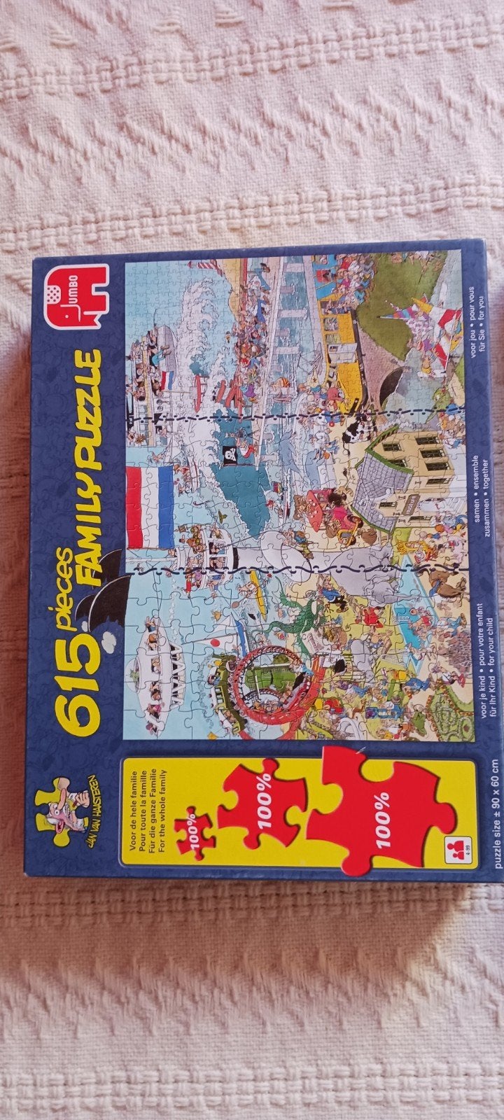 Jumbo Jan van Haasteren Family Puzzle 615 stukjes, Ophalen of Verzenden, 500 t/m 1500 stukjes, Gebruikt, Legpuzzel