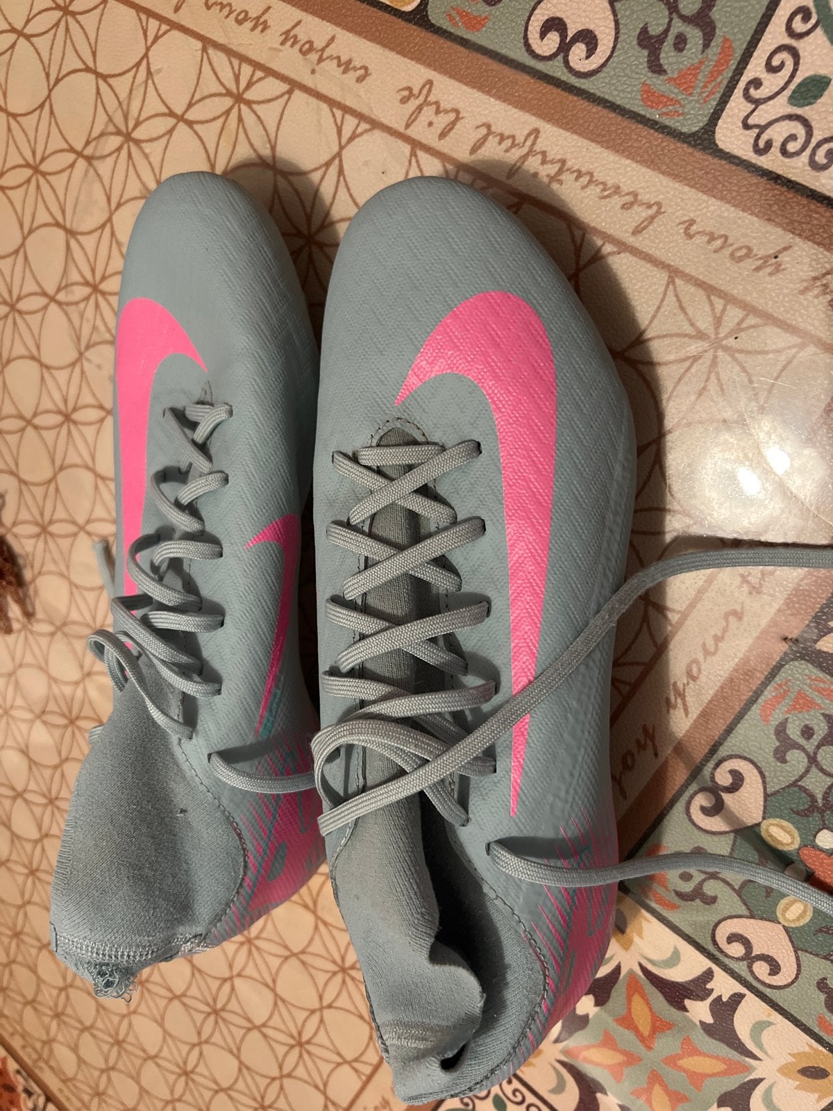 Nike Mercurial Voetbalschoenen - Maat 40.5, Ophalen, Gebruikt, Schoenen