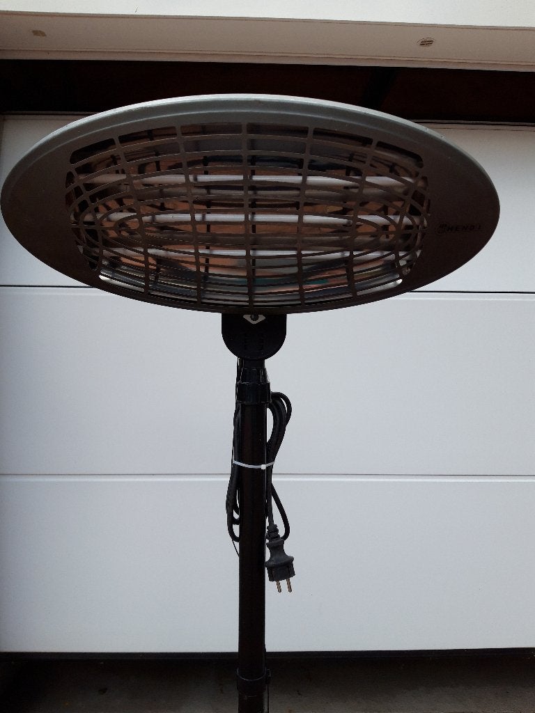 TERRASVERWARMER, Draaibaar, Gebruikt, Vloer, Ophalen