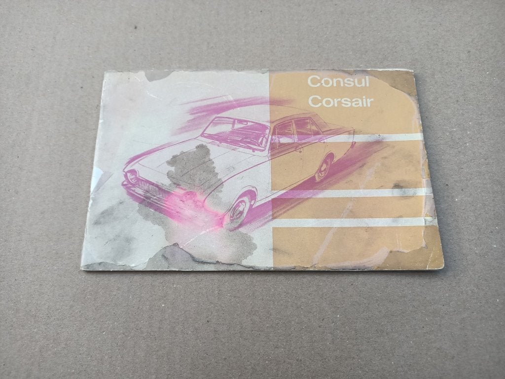 Instructieboekje: Ford Consul/ Corsair (1966), Verzenden