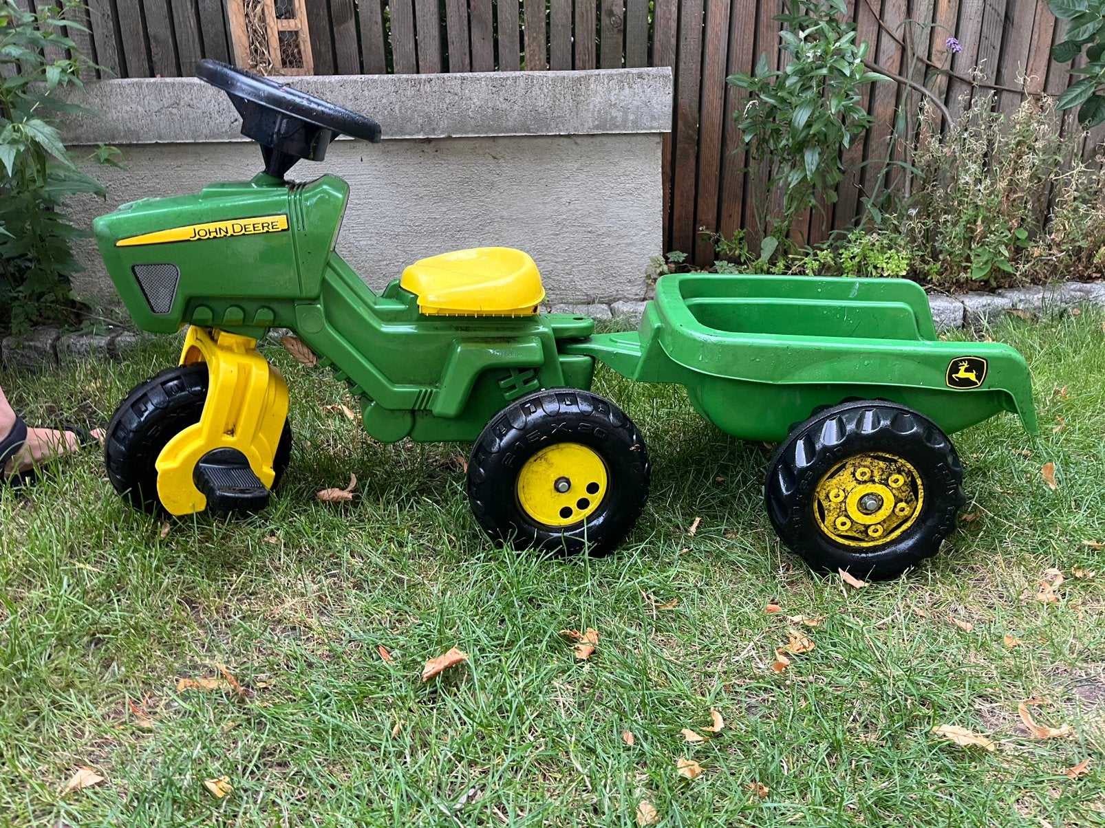 John Deere trekker, Kinderen en Baby's, Speelgoed | Buiten | Skelters, Ophalen, Zo goed als nieuw, Overige merken