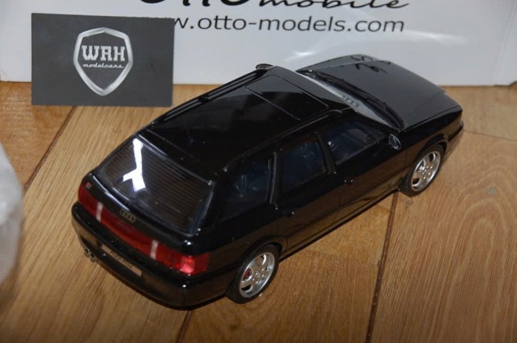 1:18 AUDI RS2 AVANT Black Otto mobile OT565 in box WRH, Verzenden, Zo goed als nieuw, Auto, OttOMobile