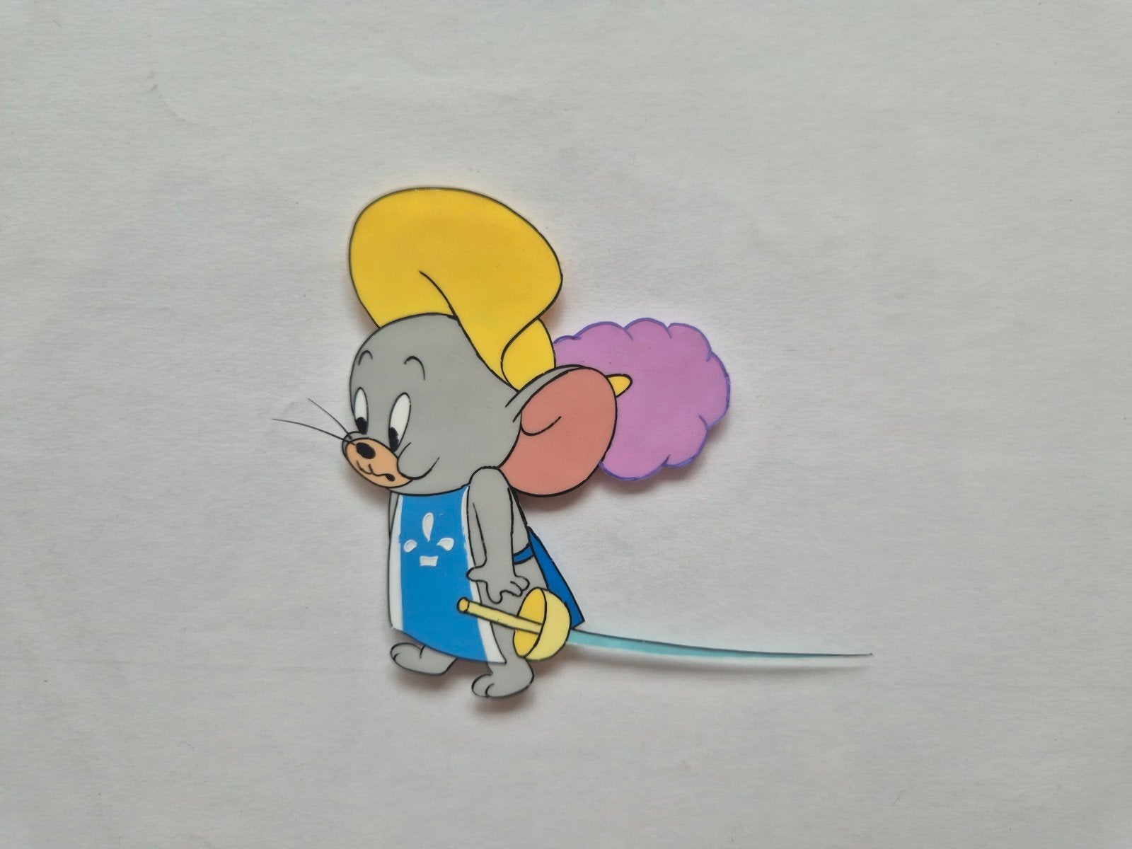 Originele Tom & Jerry Productiecel - The Mouseketeers 1951, Ophalen of Verzenden