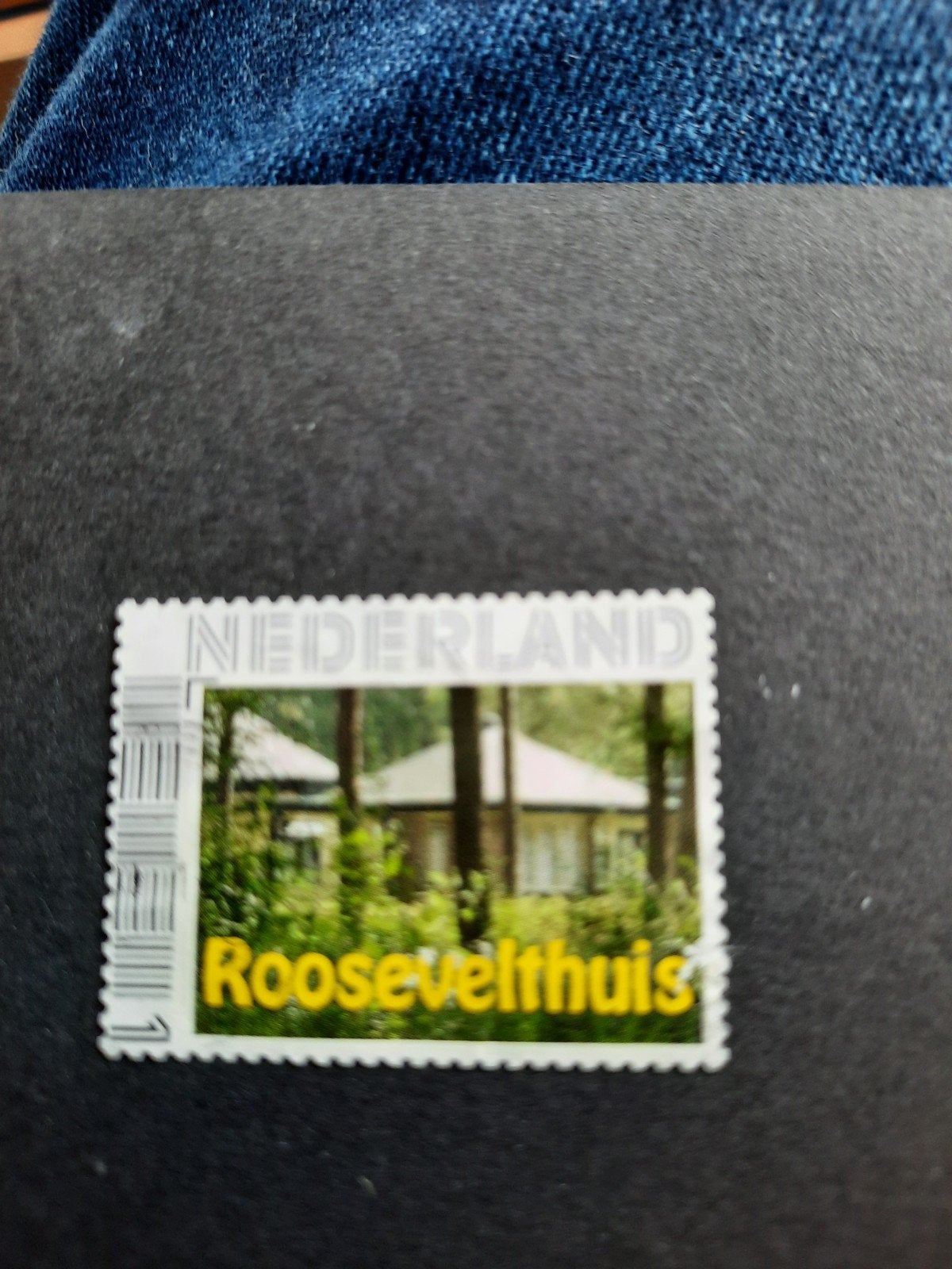 Persoonlijke Postzegel Nederland Rooseveltthuis, Verzenden