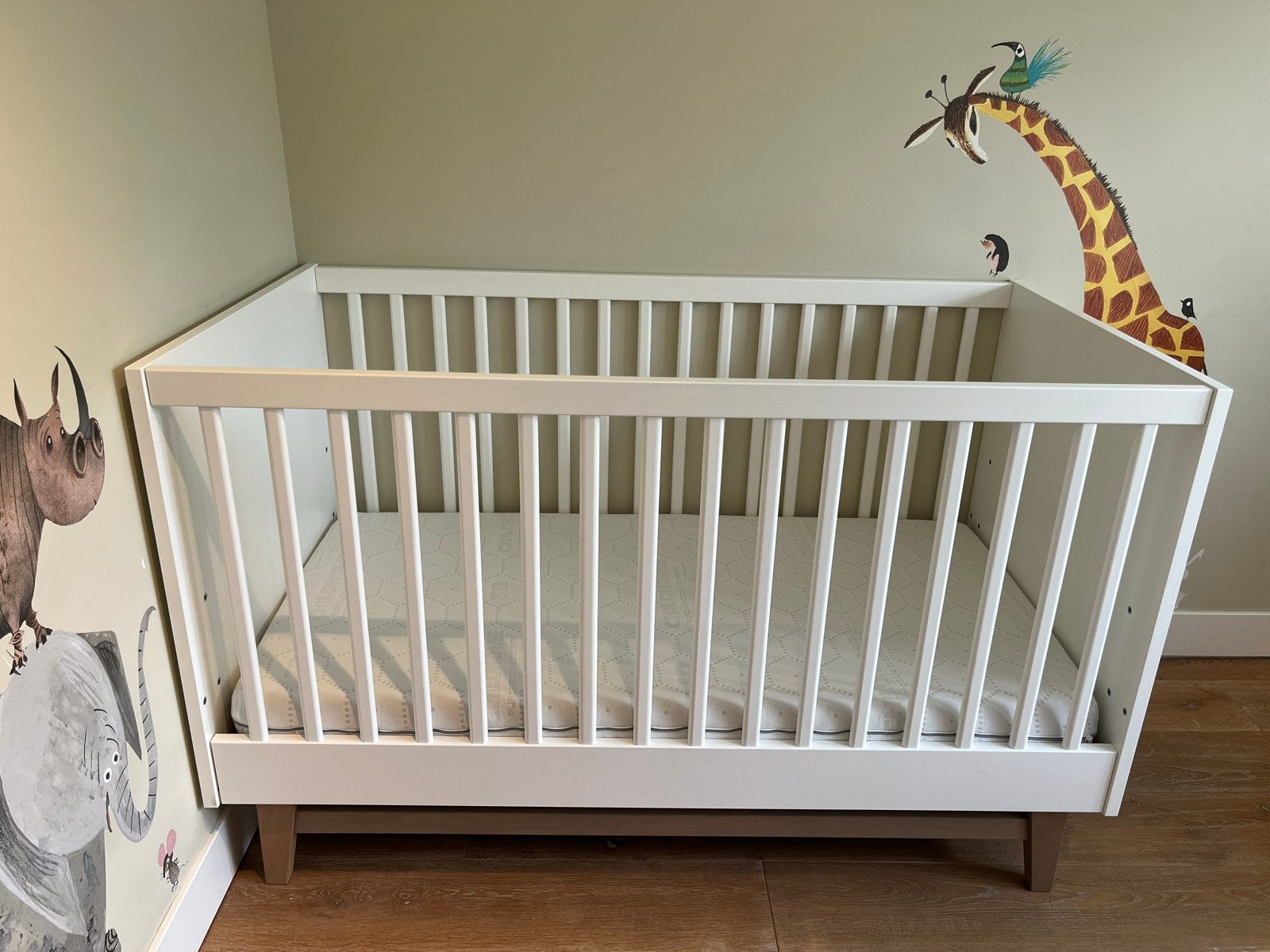 Kidsmill Noud meegroei ledikant met aerosleep matras, Kinderen en Baby's, Kinderkamer | Bedden, Ophalen, Gebruikt, 70 tot 85 cm