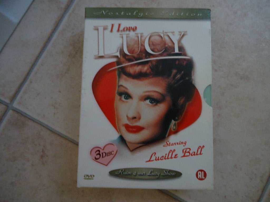 nostalgie edition - Lucille Ball - I love Lucy - 3dvd box, Alle leeftijden, Nederlands, Ophalen of Verzenden, Komedie