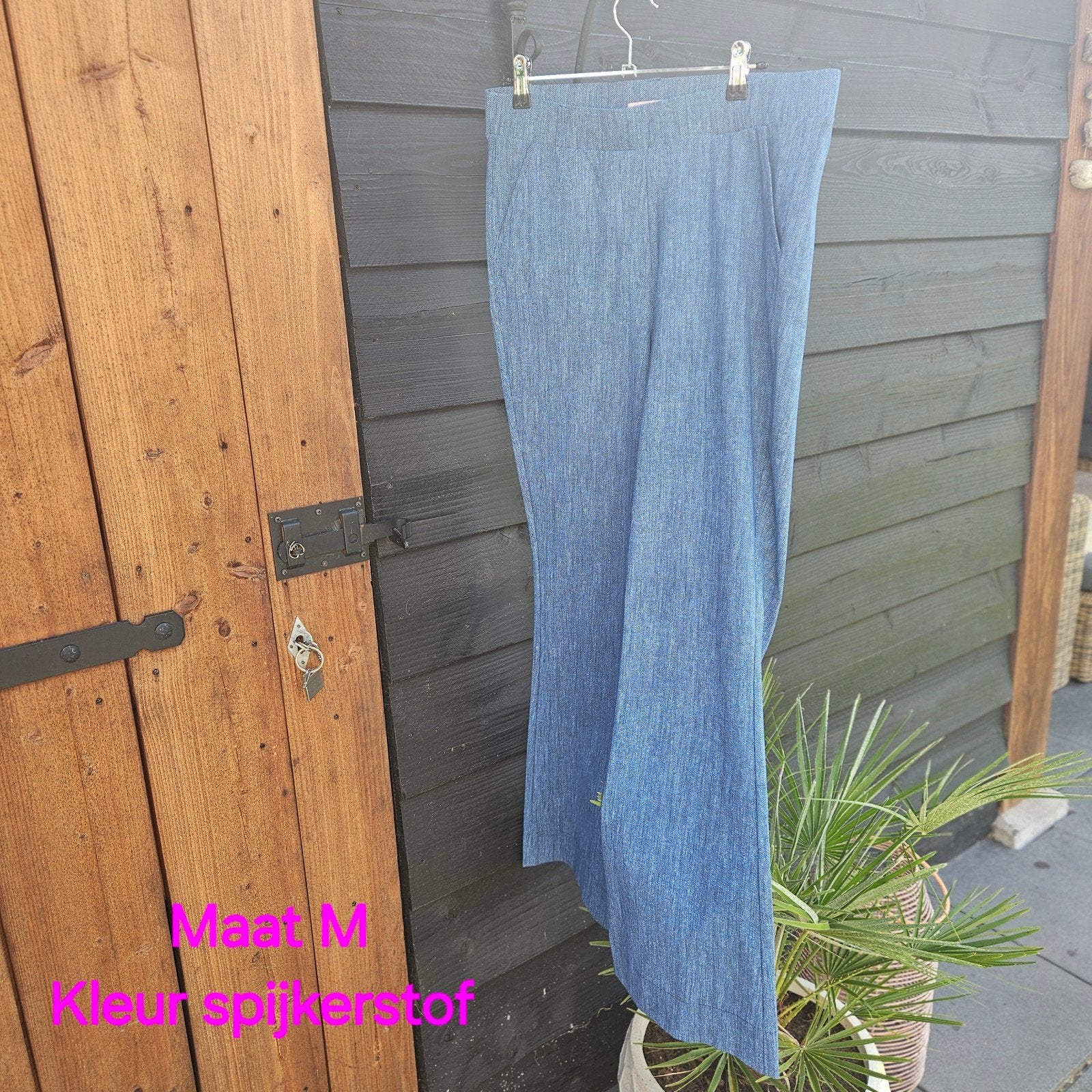 Blauwe flair Studio Anneloes- Maat M, Maat 38/40 (M), Blauw, Ophalen of Verzenden, Lang