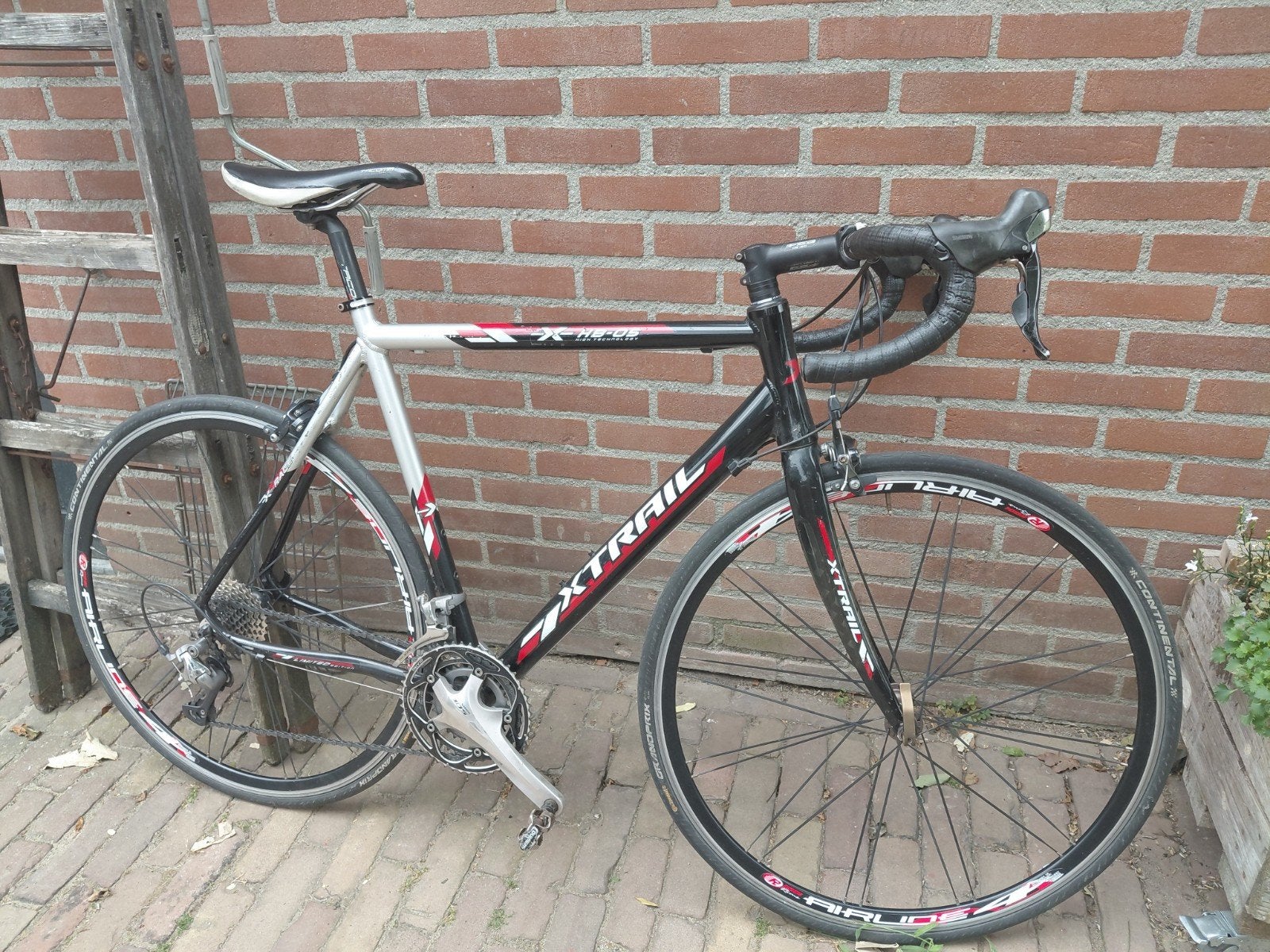 X-Trail HB-05 Racefiets Shimano 105 Aluminium/Carbon, Fietsen en Brommers, Fietsen | Racefietsen, Gebruikt, Aluminium, Meer dan 20 versnellingen