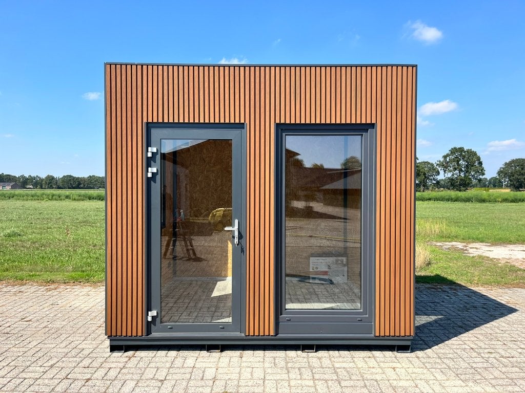 Kantoorunit | Tuinkantoor | Studio | Tuinhuis | 3 x 2.5 m, Tuin en Terras, 200 tot 400 cm, 250 tot 500 cm, Nieuw, Ophalen of Verzenden