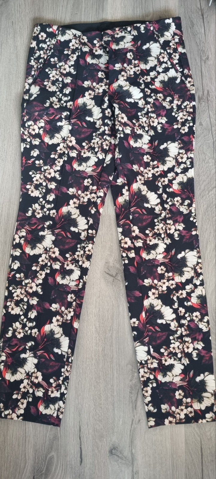 MAC gebloemde stretch broek nieuw maat 40, Kleding | Dames, Broeken en Pantalons, Maat 38/40 (M), Meerkleurig, MAC, Nieuw