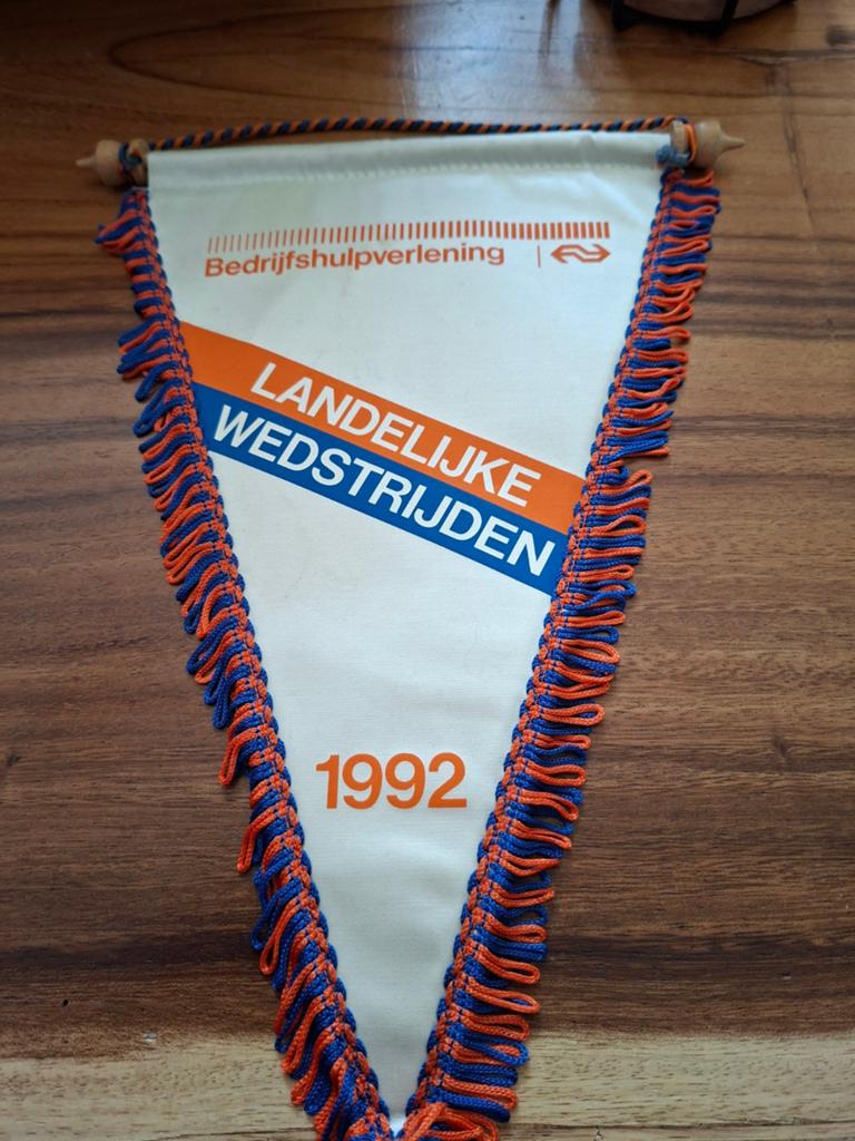 Ns vaandel vlag, Verzamelen, Ophalen of Verzenden, Trein, Overige typen