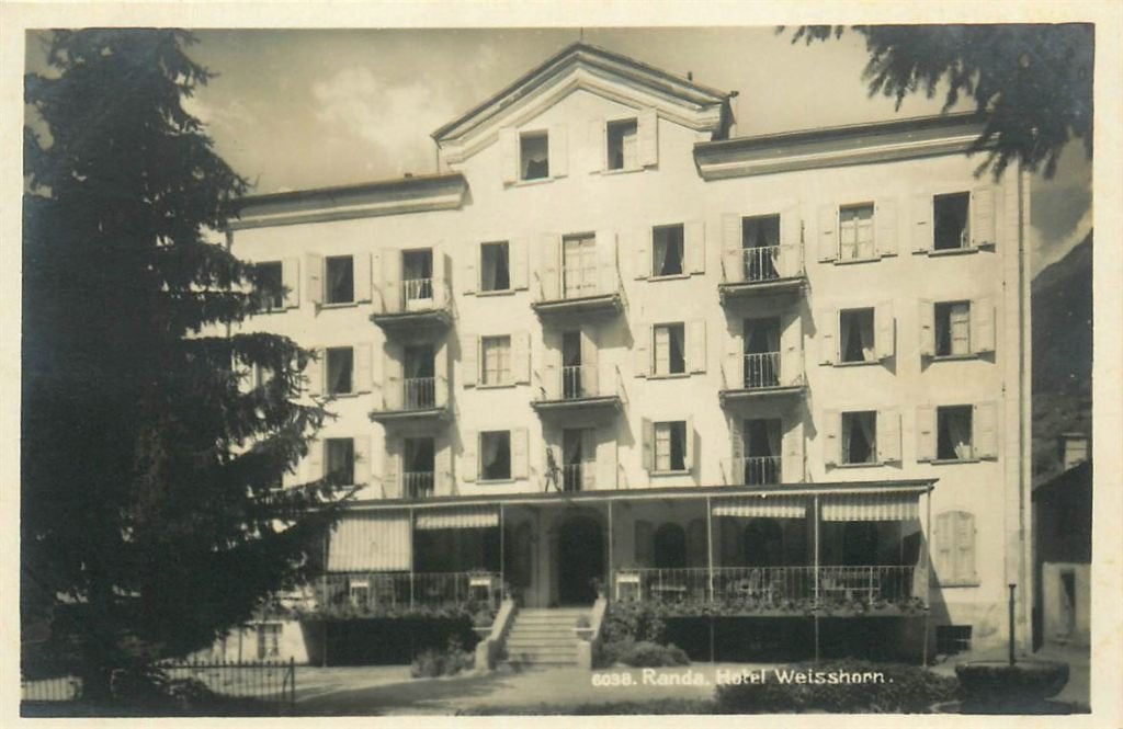 701-450-003 Randa Hotel Weisshorn, Verzenden, Voor 1920, Overig Europa