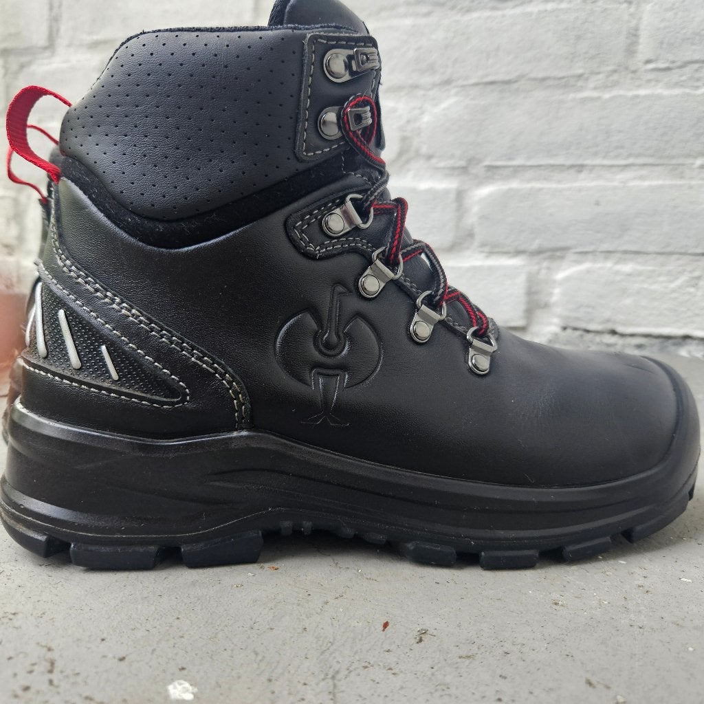 S3 Halfhoge veiligheidsschoe. e.s. Umbriel II mid maat 38, Ophalen, Zwart, Werkschoenen, Gedragen