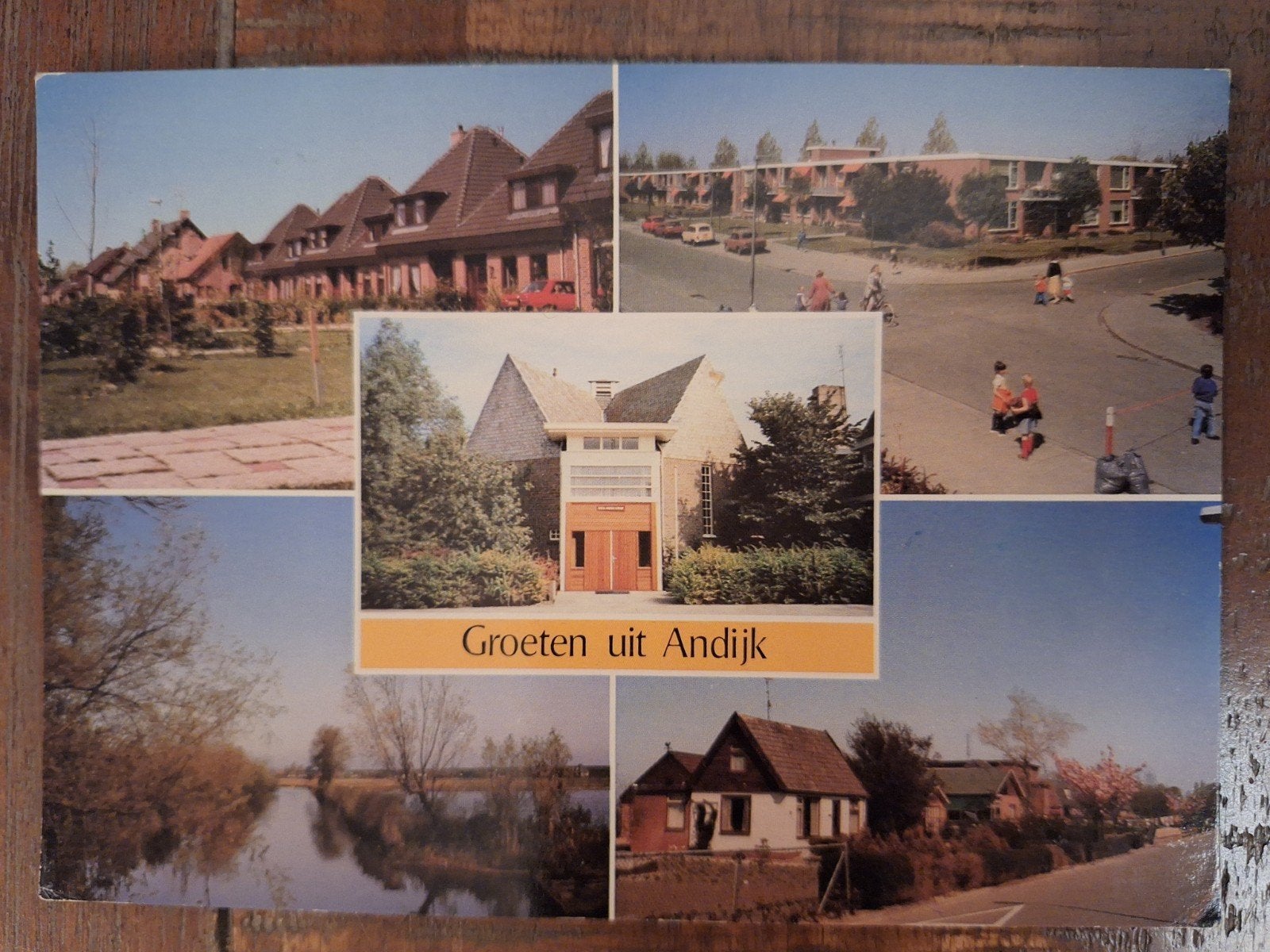 Andijk - 1986, Verzamelen, Ophalen of Verzenden, 1980 tot heden, Gelopen, Noord-Holland