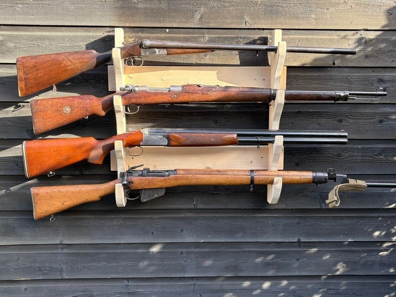 Wand rek TBV Geweer, Zwartkruit, Airsoft, Jacht, schietsport, Ophalen of Verzenden
