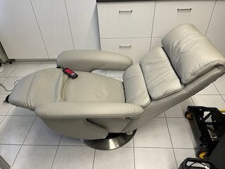 Elektrische relax zetel leder Himolla - zeer goede staat!, Ophalen, 75 tot 100 cm, Zo goed als nieuw, 75 tot 100 cm