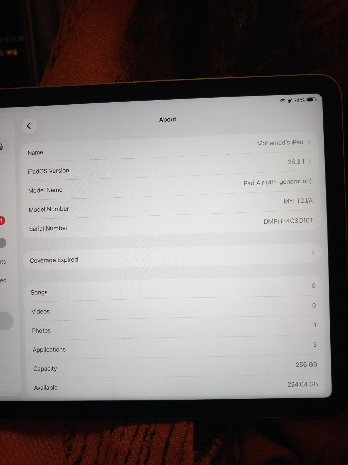 iPad Air (4e generatie) 256GB, Computers en Software, Apple iPads, Apple iPad Air, 256 GB, Ophalen of Verzenden