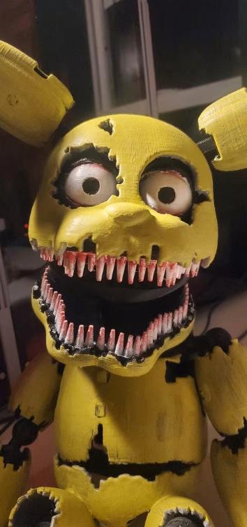 Life sized Plushtrap! Five nights at freddys FNAF, Ophalen of Verzenden, Nieuw, Film, Actiefiguur of Pop