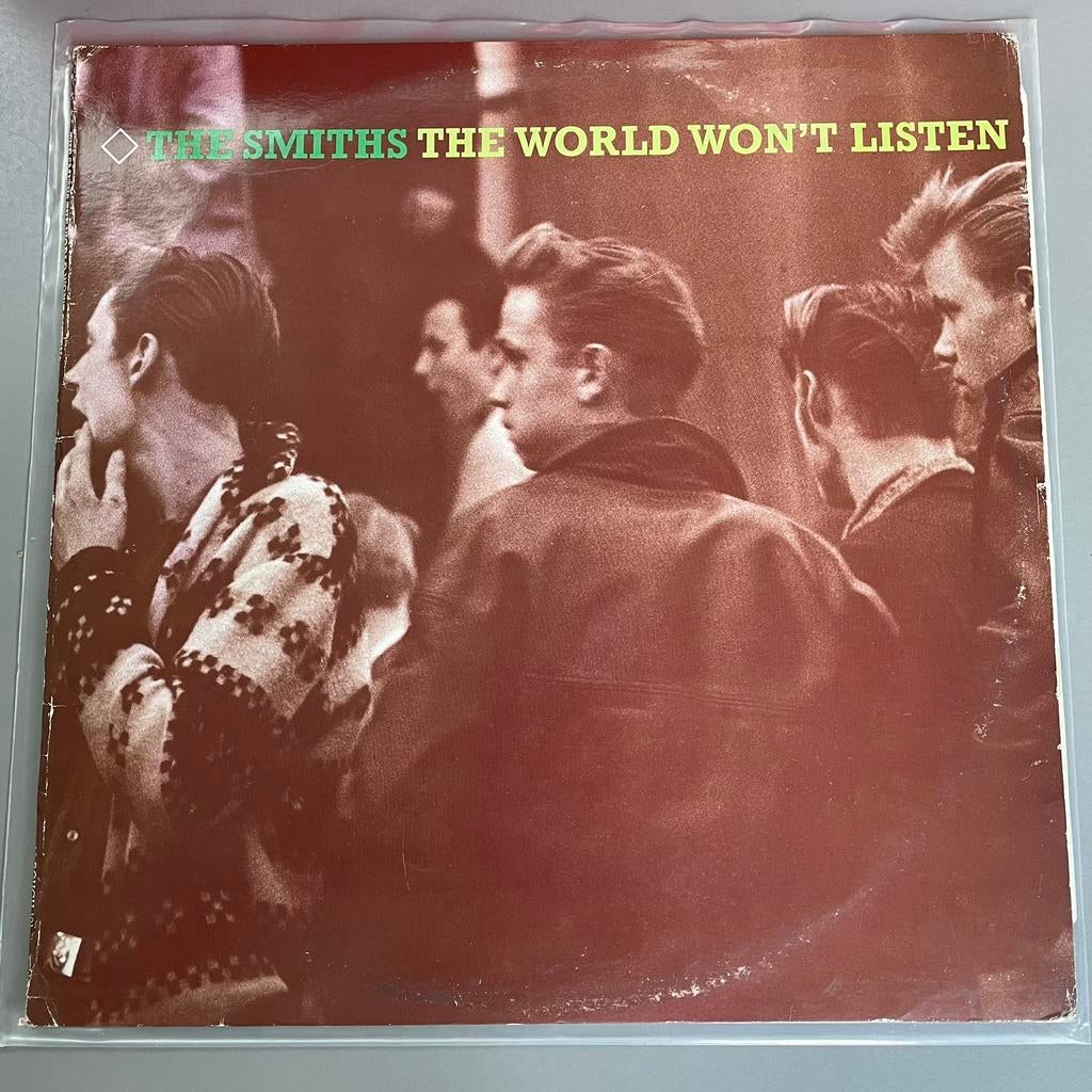 LP The Smiths - The world won’t listen, Cd's en Dvd's, Vinyl | Pop, Ophalen of Verzenden, Zo goed als nieuw, 12 inch