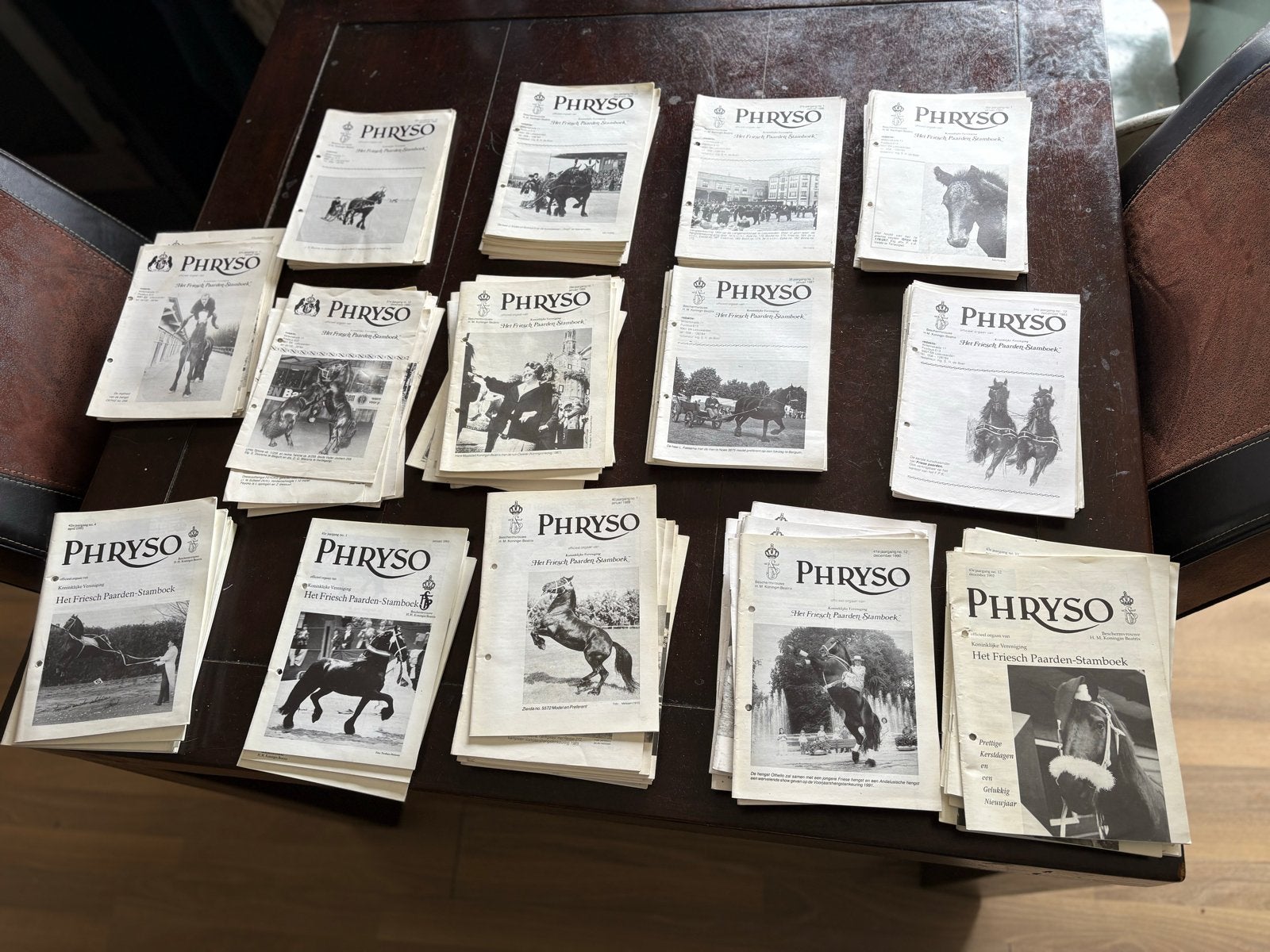 Oude Phryso Tijdschriften - Het Friesch Paarden Stamboek, Ophalen of Verzenden, Gelezen