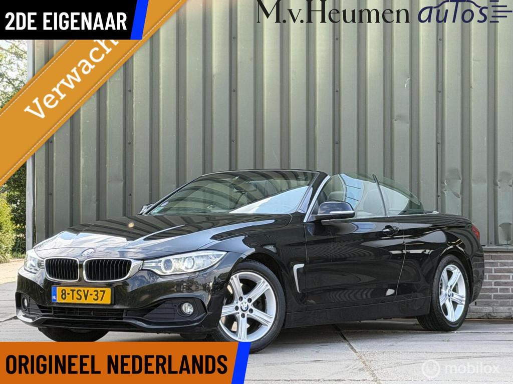 BMW 4-serie Cabrio 428i High Executive ORG NED 2DE EIG, Auto's, BMW, Bedrijf, Te koop, 4-Serie, ABS, Airbags, Airconditioning