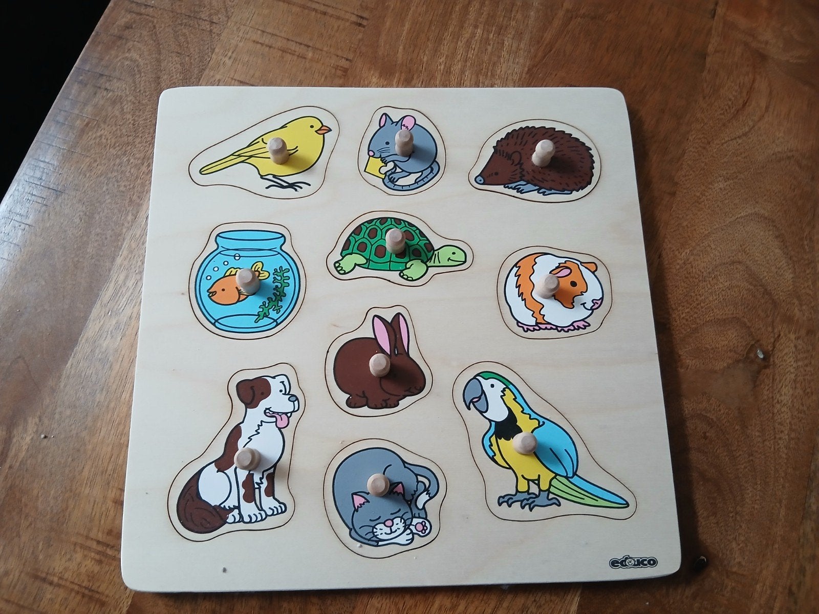 te koop puzzel van educo, in nieuw staat, Ophalen, 2 tot 4 jaar, Nieuw, Van hout