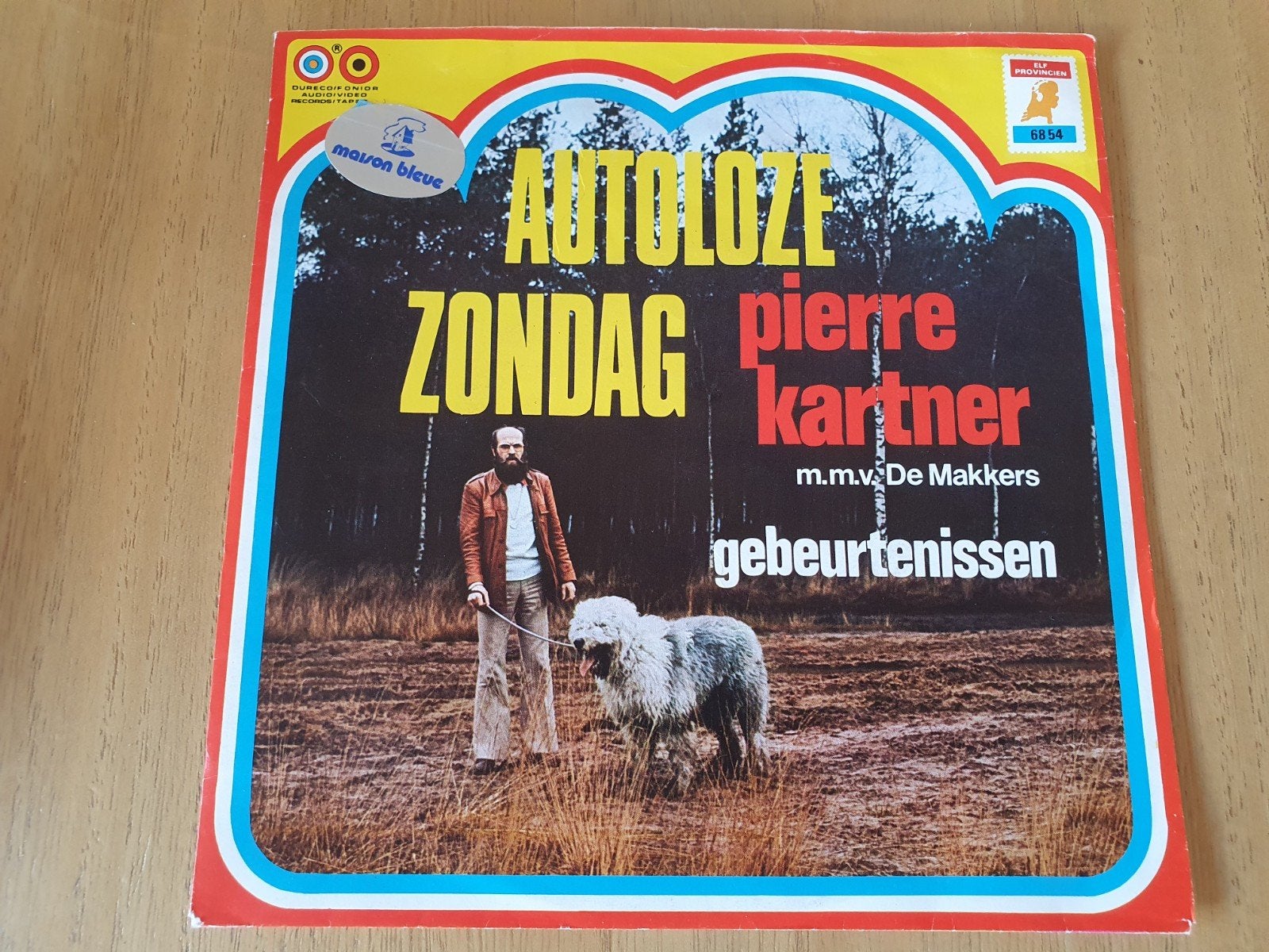 Pierre Kartner m.m.v. De Makkers - Autoloze Zondag, Cd's en Dvd's, Ophalen of Verzenden, Zo goed als nieuw, Overige formaten, Levenslied of Smartlap