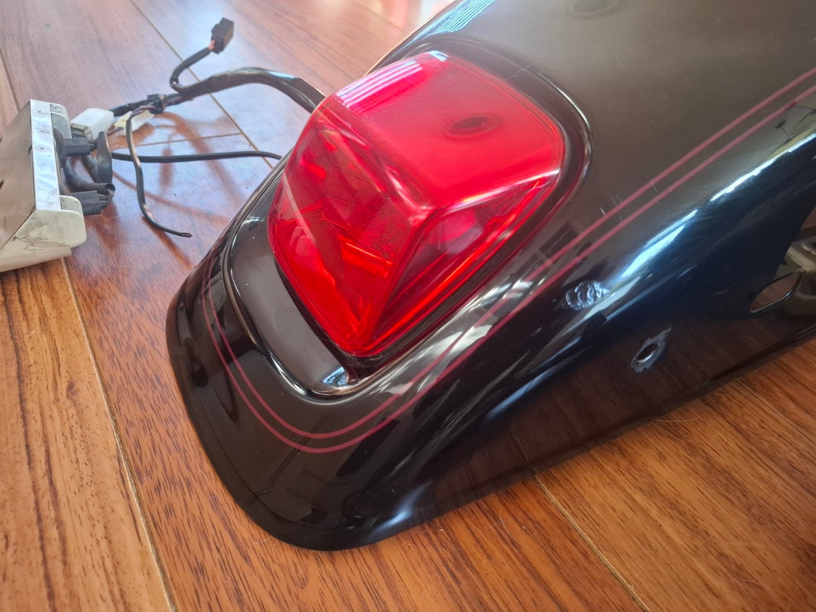 Spatbord Harley Davidson Deuce Zwart Compleet, Ophalen of Verzenden, Gebruikt