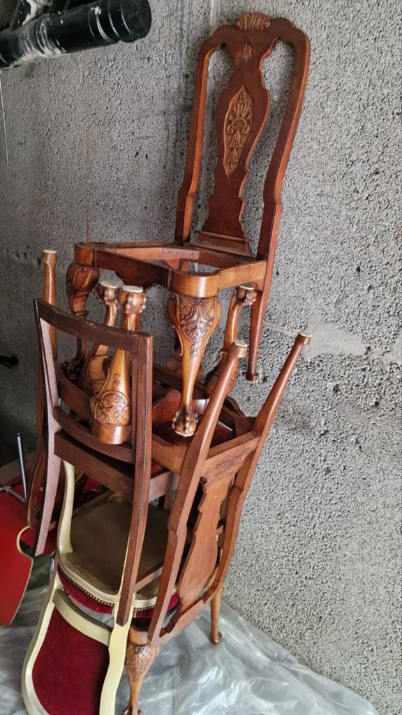 6 Chip 'n Dale stoelen - Klassiek en sierlijk, Ophalen