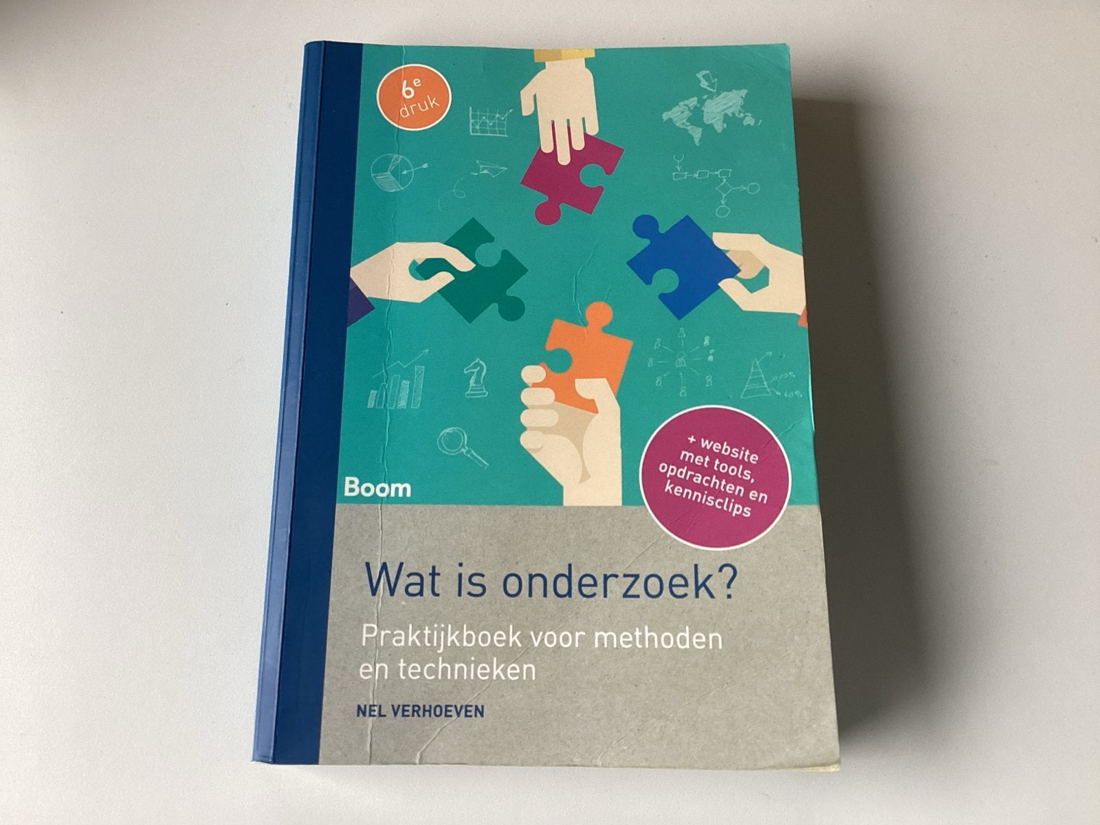 Wat is onderzoek? Praktijkboek methoden en technieken, Boeken, Ophalen of Verzenden, Gamma, Zo goed als nieuw, HBO