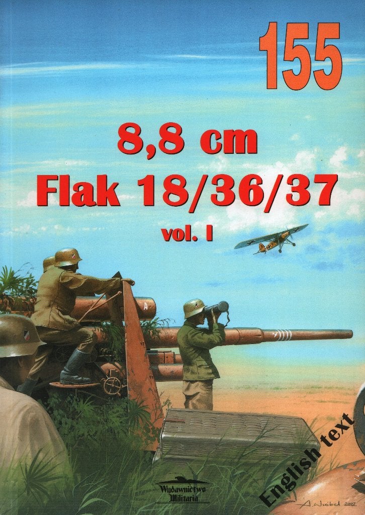 8,8 cm Flak 18/36/37 Vol 1 tankpower 155, Ophalen of Verzenden, Voor 1940, Zo goed als nieuw, Landmacht