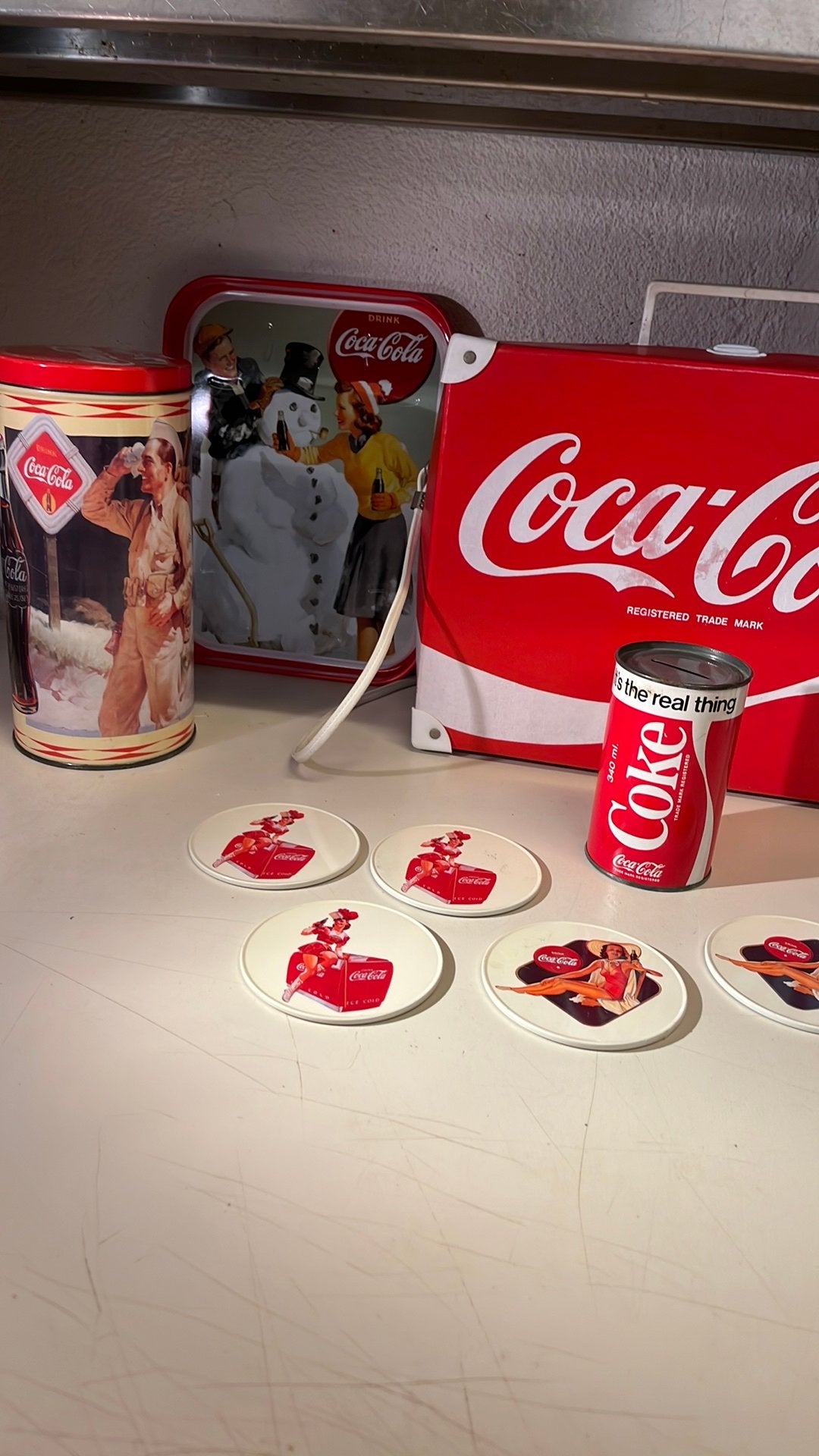 Coca-Cola verzamel items collectie, Verzamelen, Ophalen of Verzenden, Zo goed als nieuw, Gebruiksvoorwerp