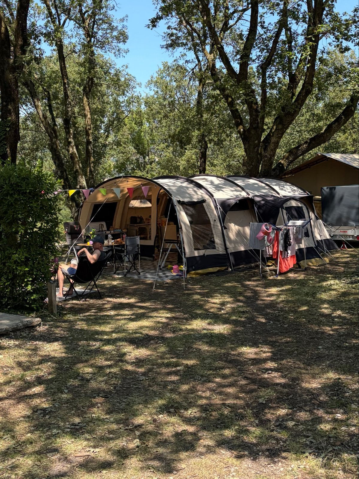 Obelink Amazonas 600 tunneltent - Ruime gezinstent, Ophalen, Gebruikt, Tot en met 6