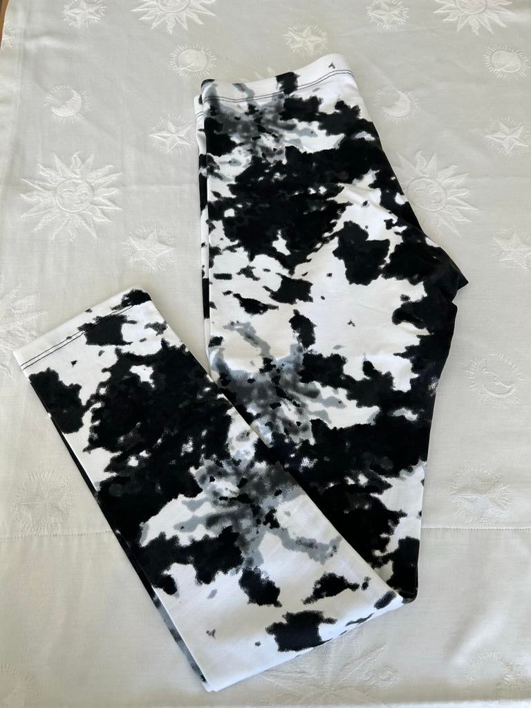 Nieuwe The Spirit Legging Zwart/Wit Tie-Dye XL/XG (14/16), Zwart, Nieuw, Ophalen of Verzenden, Legging
