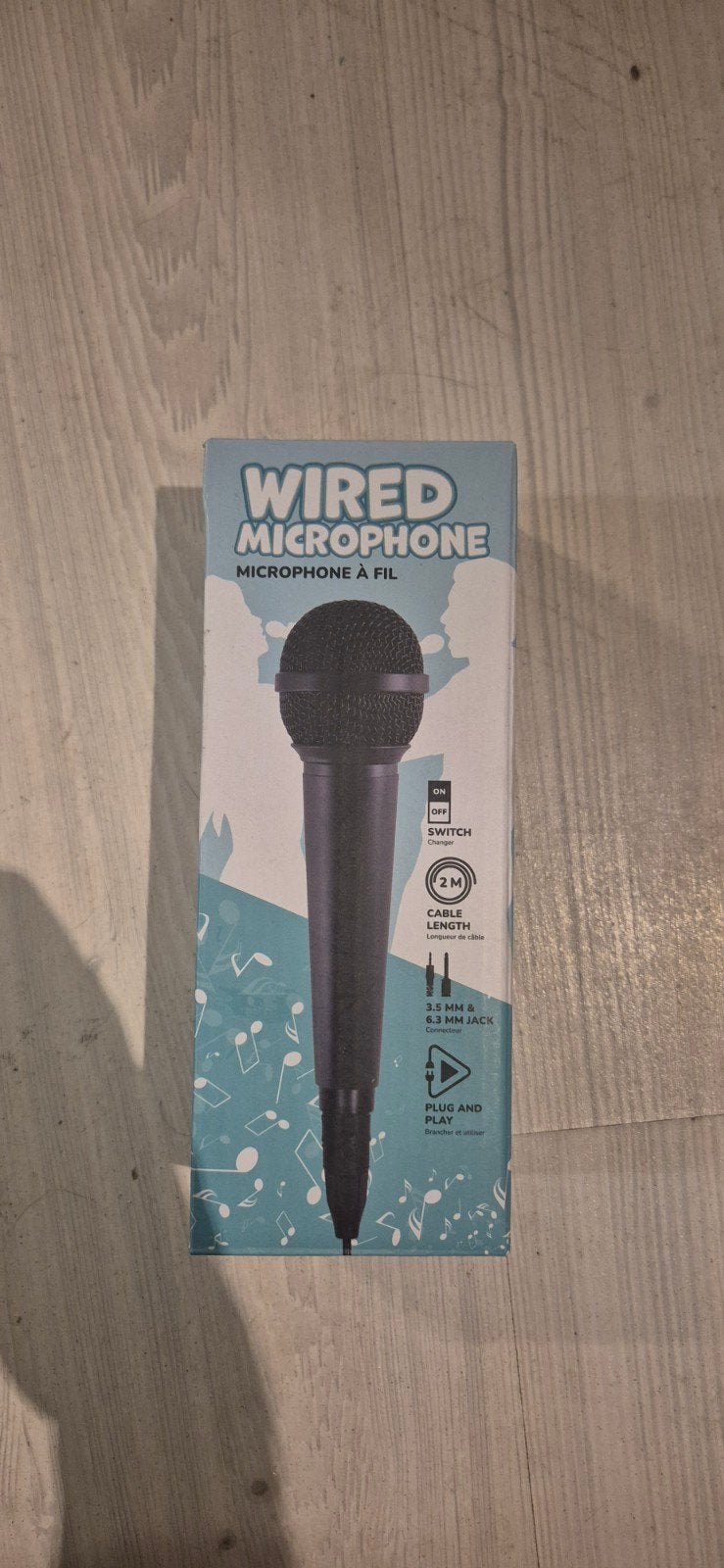 microfoon nieuw, Ophalen of Verzenden, Nieuw, Zangmicrofoon