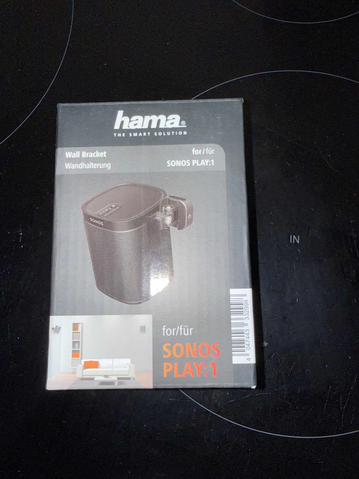 Hama muurbeugel voor Sonos Play:1 nieuw, Overige merken, Inclusief muurbeugels, Overige typen, Nieuw
