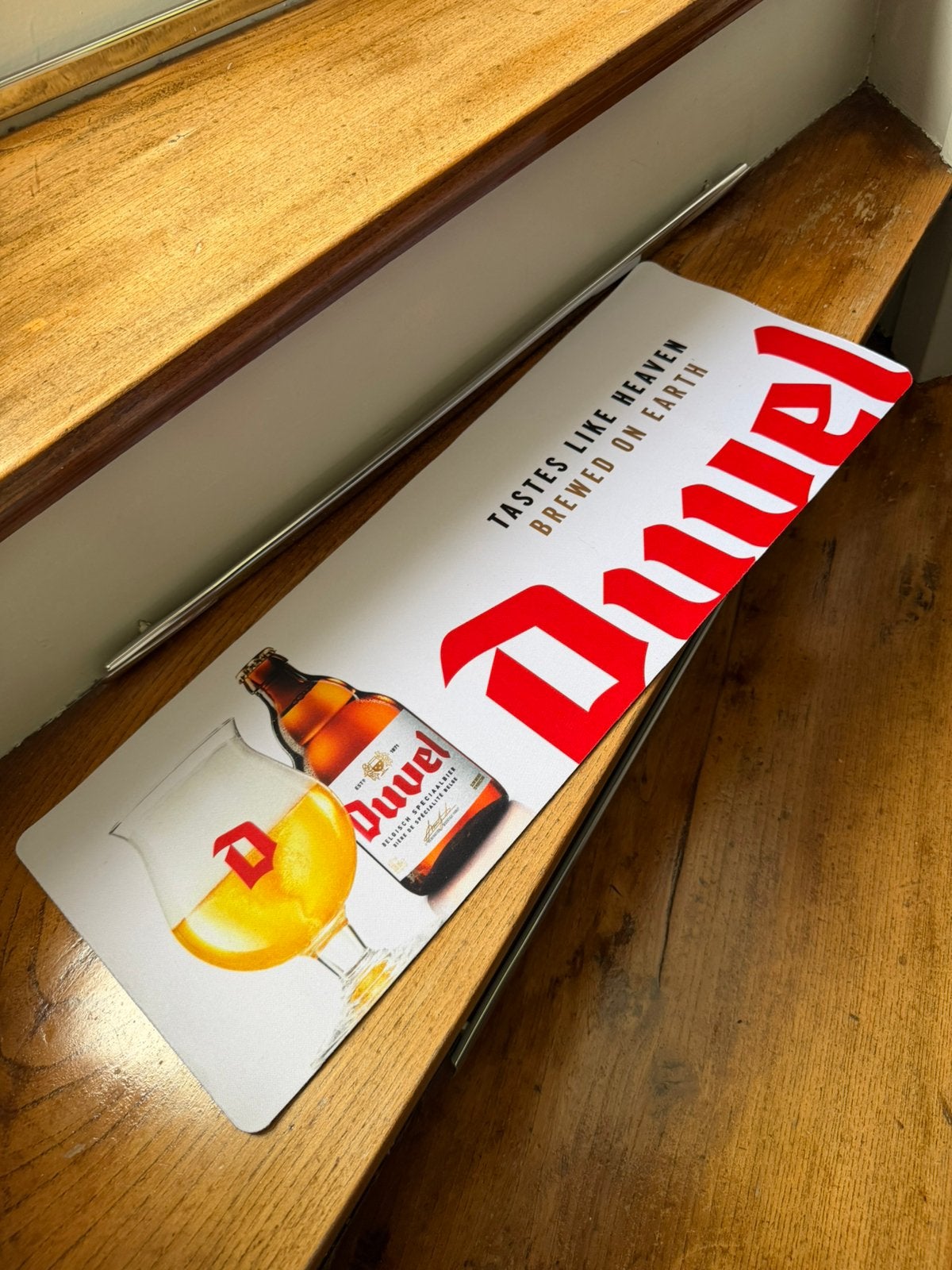 Duvel bier barmat, Verzamelen, Biermerken, Ophalen of Verzenden, Zo goed als nieuw, Overige typen, Duvel