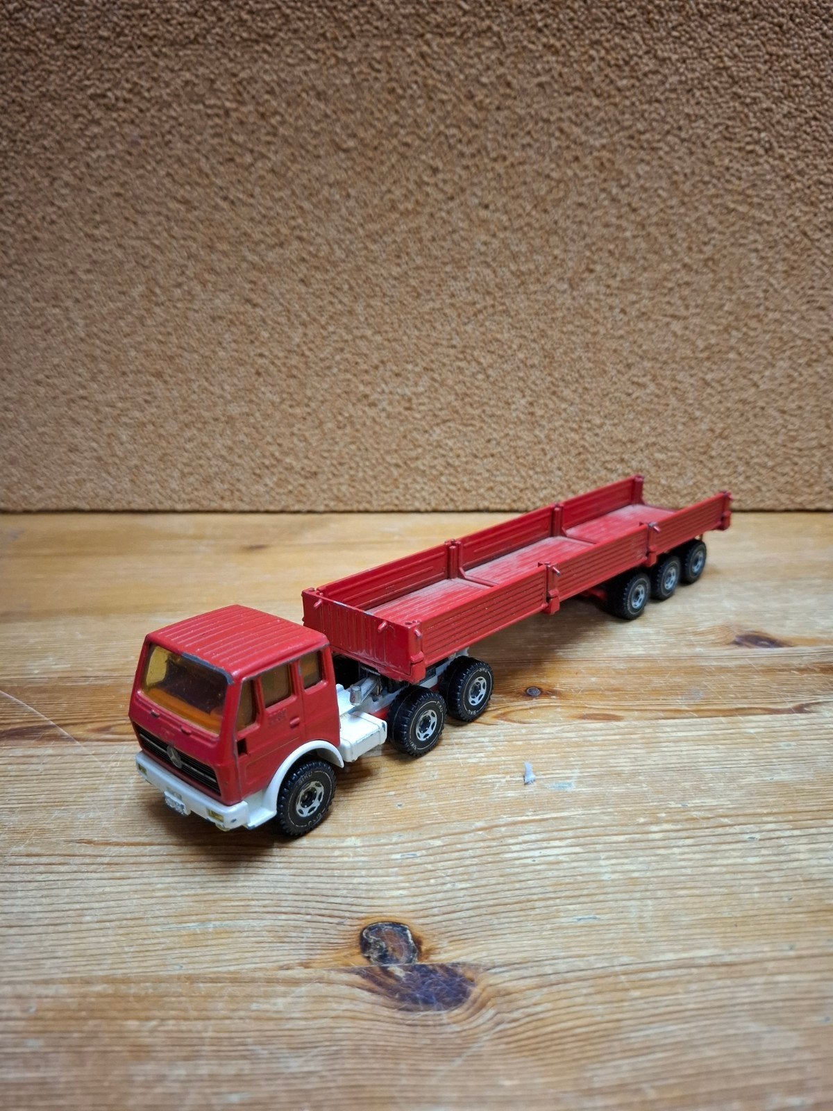 Siku Mercedes met oplegger, Ophalen of Verzenden