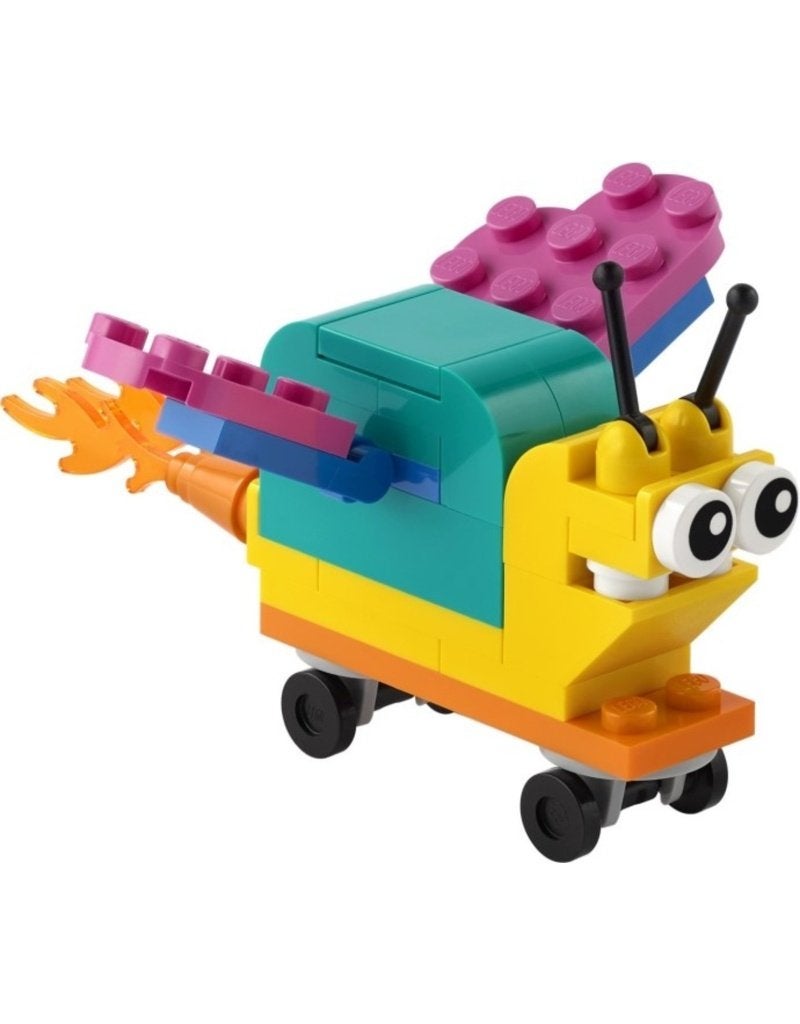 NIEUW Lego 30563 bouw je eigen slak., Overige thema's, Lego, Nieuw, Ophalen of Verzenden