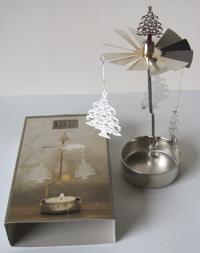 kerst mobiel met hangende kerstbomen, Diversen, Kerst, Ophalen of Verzenden, Zo goed als nieuw