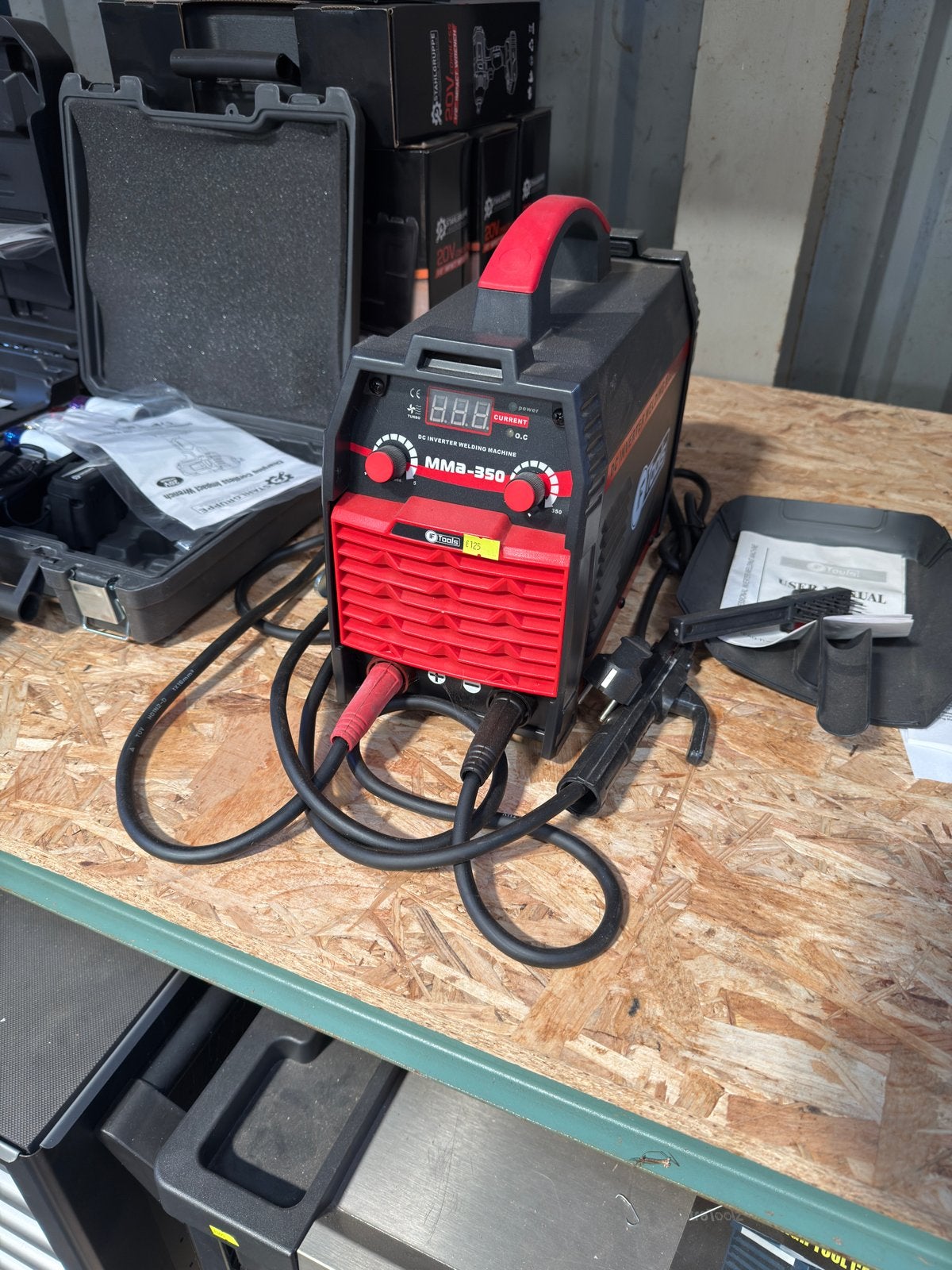 Electrode lasapparaat compact 230v 350a max, Ophalen, Nieuw, 150 tot 250 ampère, Elektroden