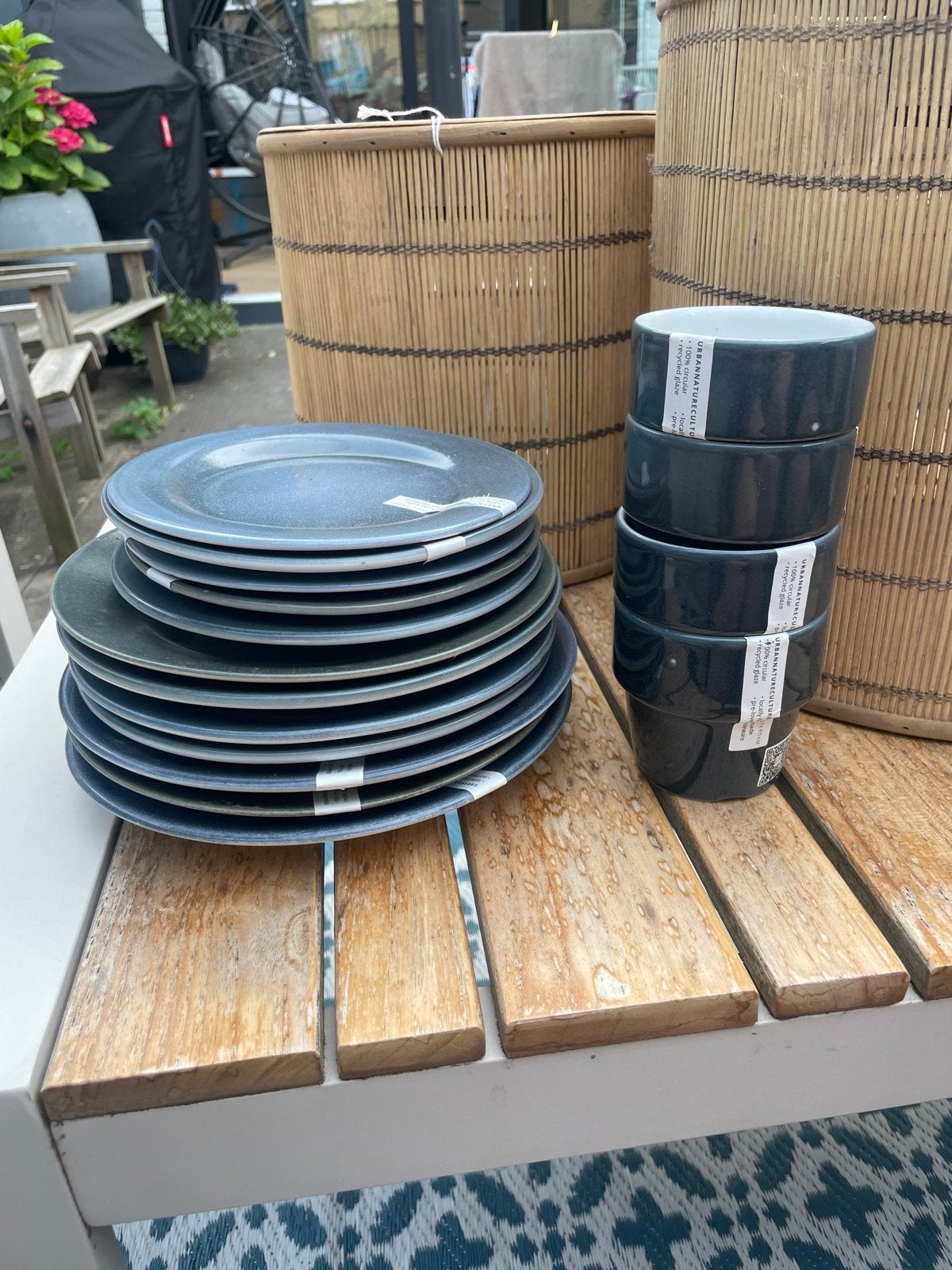 Urban Nature Culture Amsterdam borden en bekers, Huis en Inrichting, Keuken | Servies, Overige merken, Keramiek, Ophalen of Verzenden