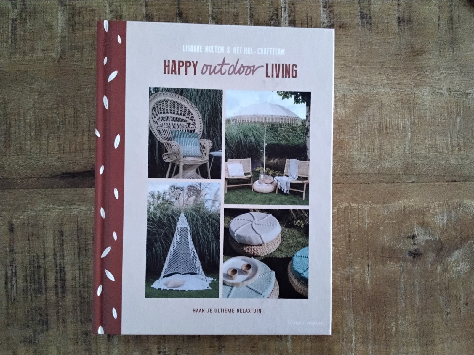 Haakboek, Happy outdoor living, haak je eigen relaxtuin, Ophalen of Verzenden, Haken, Patroon of Boek