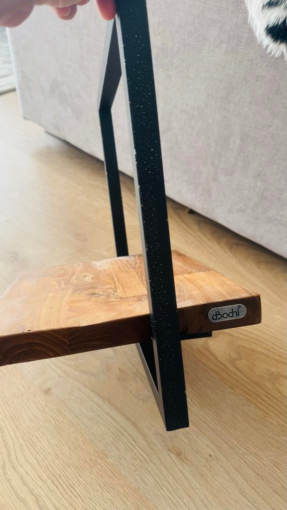 Bodhi Houten en Metalen wandplanken Boekenplanken (3 stuks), Hout, Gebruikt, Ophalen of Verzenden, Bruin