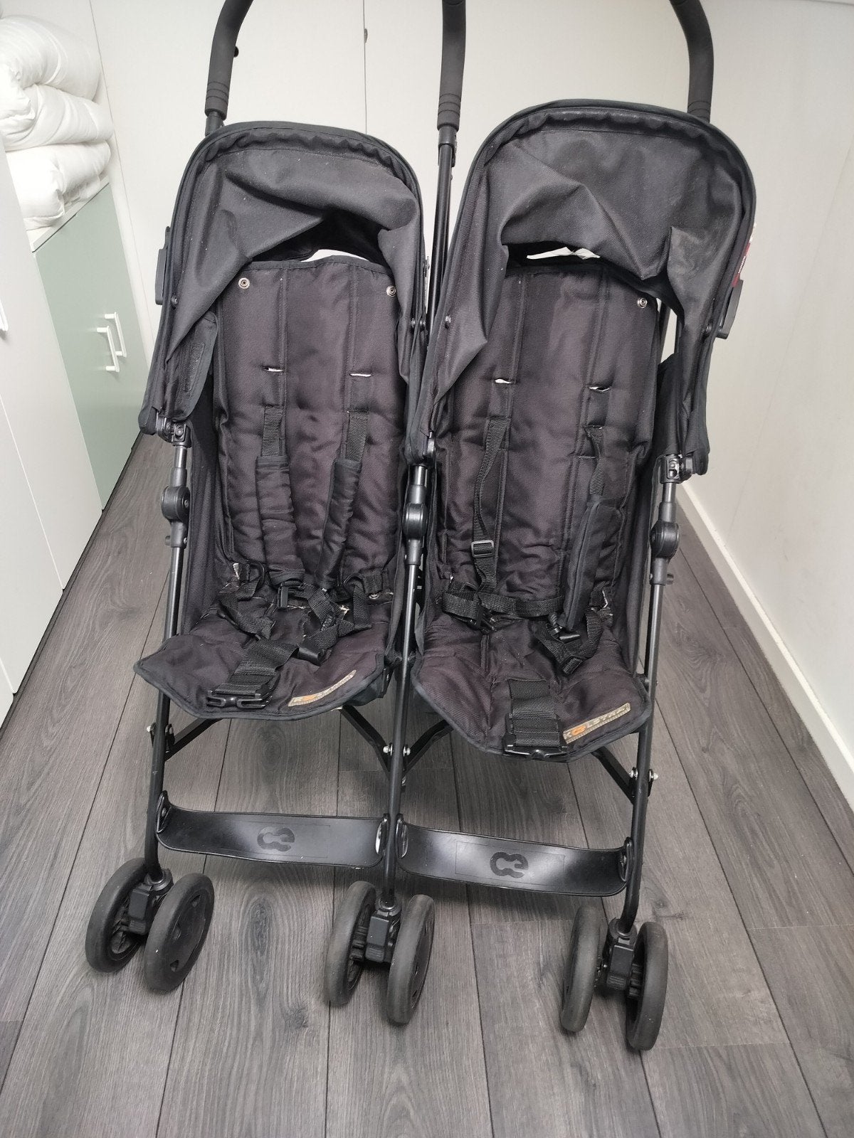 Koelstra tweelingbuggy, Ophalen, Gebruikt, Koelstra, Duomodel