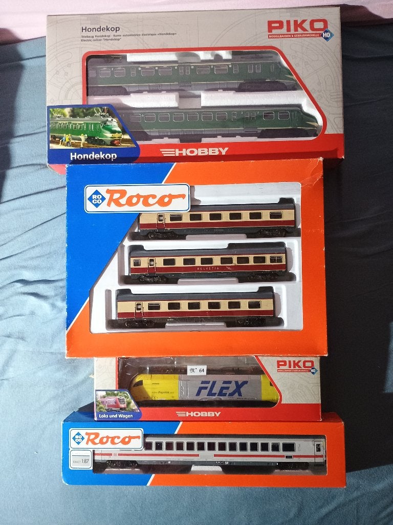 Modeltreinen H0 DC, Hobby en Vrije tijd, Gebruikt, Ophalen of Verzenden, NS, Roco