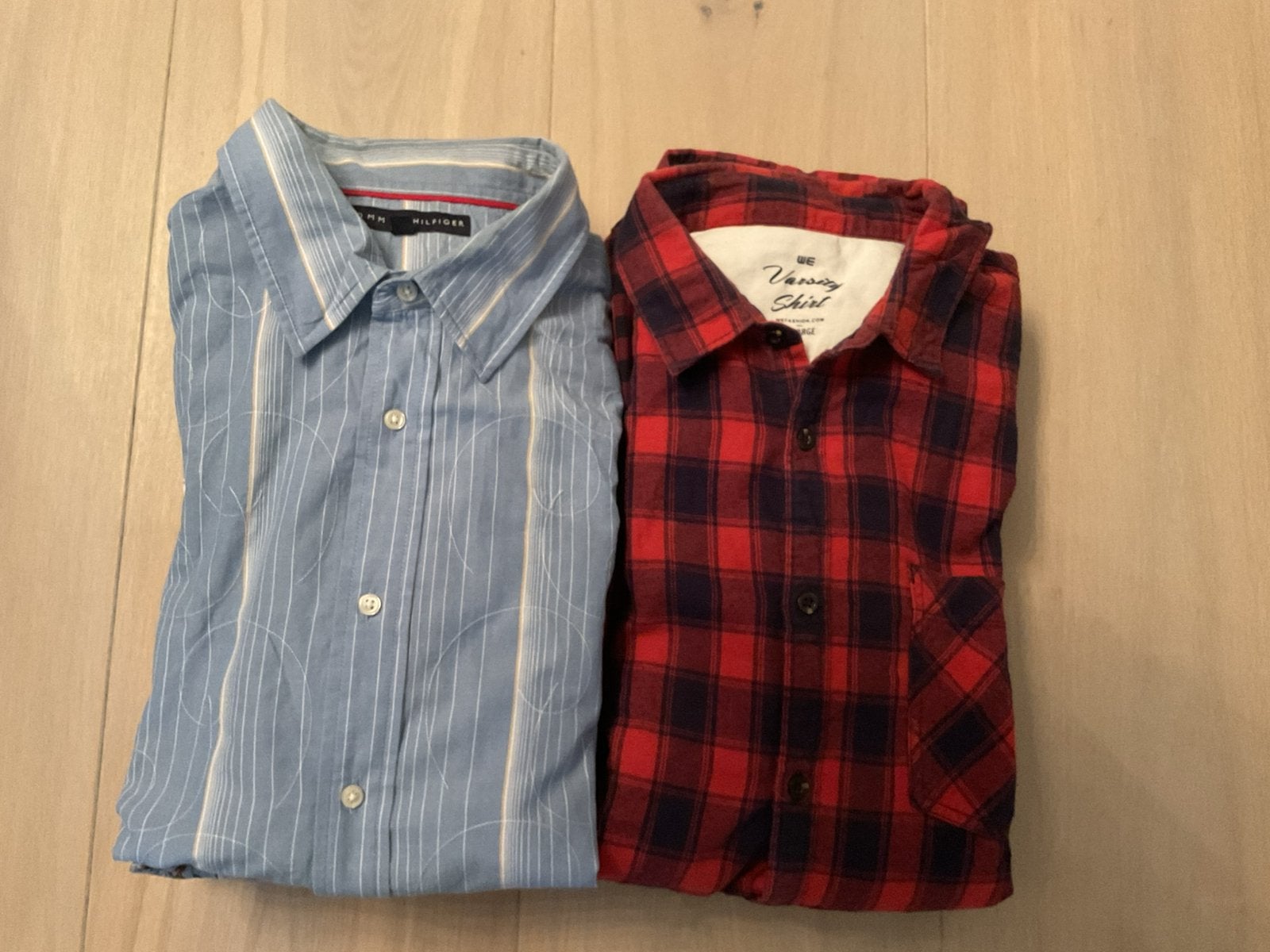 Heren overhemden, Kleding | Heren, Overhemden, Ophalen of Verzenden, Zo goed als nieuw, Overige kleuren, Halswijdte 43/44 (XL)